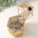 Summary Metal for 3 candles "interweaving" gold d = 3.5 cm 12x12x23 cm