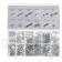 Fixing set: nuts, washers, bolts, screws, screws, 347 pcs