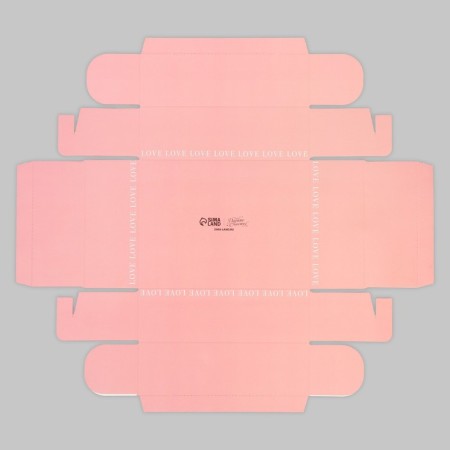 Gift box, packaging, "love" 16.5 x 12.5 x 5 cm-6