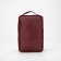 Cosmetic bag with lightning, burgundy color
