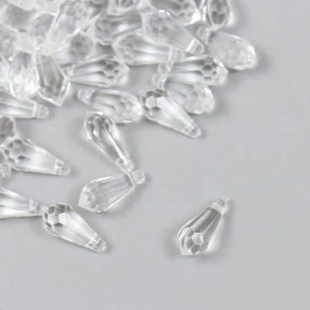 Beads for creativity Plastic "Crystal-Kap need" set of 20 g 0.6x0.6x1.3 cm