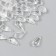 Beads for creativity Plastic "Crystal-Kap need" set of 20 g 0.6x0.6x1.3 cm