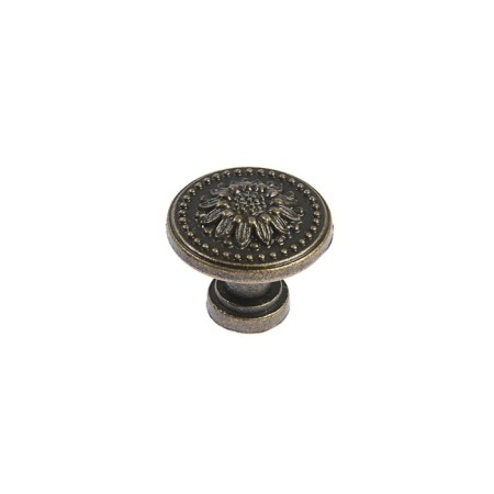 Handle button tundra Vintage 011, bronze color