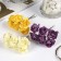 Decor for creativity "rose" (set = bouquet 6 flowers) mix 10 cm
