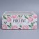 Capcake box, confectionery packaging with a window, 9 rose cells, 25 x 25 x 10 cm