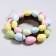 Easter decor "Wreath of bright eggs" 21 × 21 × 5 cm