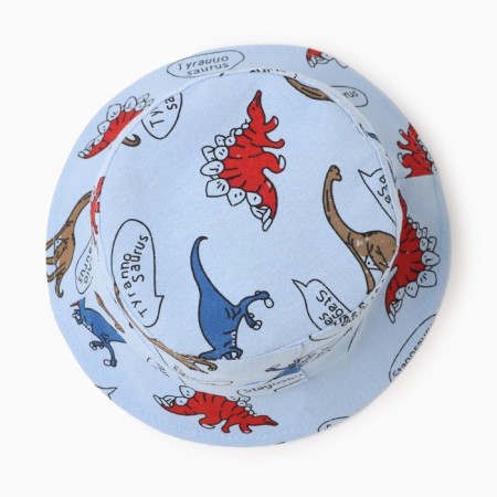 Panama Children's Minaku "Dinosaurs", Blue color, rr 49-50-2
