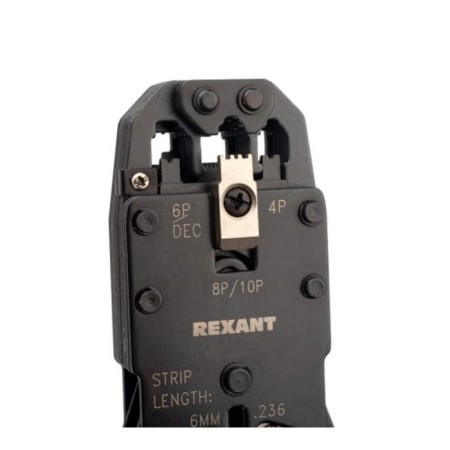 REXANT HT-200R Crimper, 10P10C, 8P8C, 6P6C, 4P4C, ratchet mechanism-1