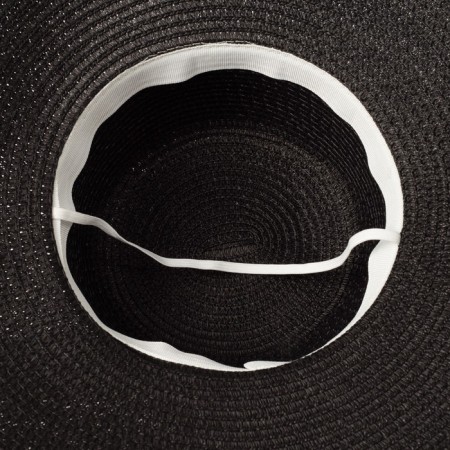 Women's hat minku "Beach", size 56-58, black color-3