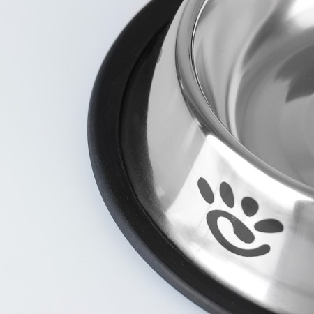 A bowl with a non -slip base with a print, 475 ml-3