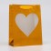 Packet Holography with the window "Heart", "Golden", S 23.5 x18 x 8.5 cm