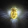 Lamp-sir "Eagle owl" 12.5 × 20.5 × 9.5 cm, plastic, aah2, glow of white