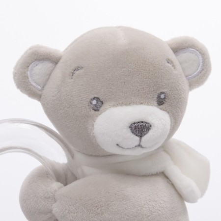 The rattle is soft "gray bear", I crush me-5