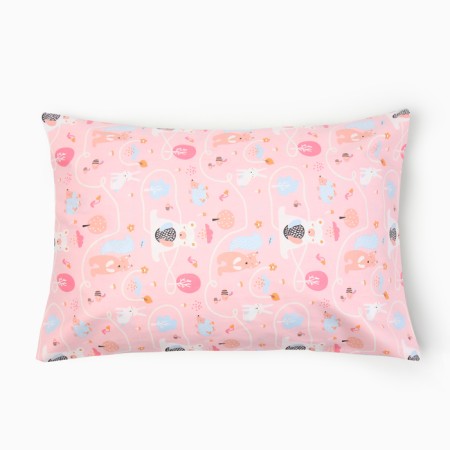 Pillowcase Lovelife "Forest residents" 40*60 cm, satin, 100% cotton-2