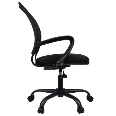 Armchair for the operator Brabix Cargo MG-391, five-lodged metallic, fabric/grid, black-3