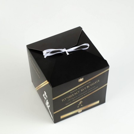 Folding box "best man", 14 x 14 x 14 cm-1