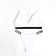 Female set (top, panties), white mix, size 42-44