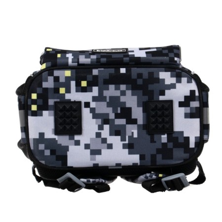 School satchel on the castle, 37 x 25 x 14 cm, Erich Krause Ergoline 15l, Pixel Game 56774-7