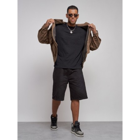 Jeaning jacket, size 48, brown color-9