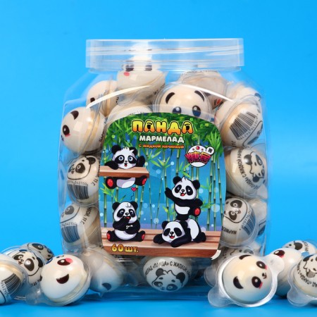 Marmelad "Panda" with liquid filling, 11 g