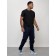 Cargo jeans men, size 52, dark blue color