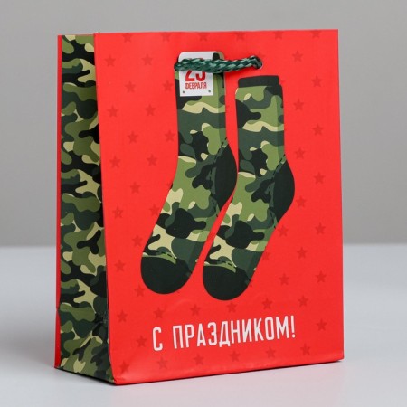 Gift Laminated Vertical Package, Packaging, “Defender!”, S 12 x 15 x 5.5 cm-1