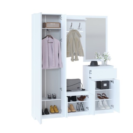 The hallway "VSh-4", 600 × 206 × 728 mm, white color-4