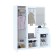The hallway "VSh-4", 600 × 206 × 728 mm, white color