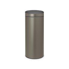 Garbage bucket Brabantia Touch Bin, 30 l, color platinum