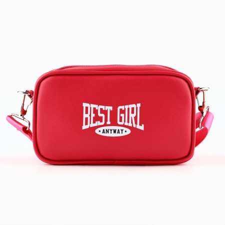 Best Girl children's bag, artificial leather, pink color 18x6x11 cm-1