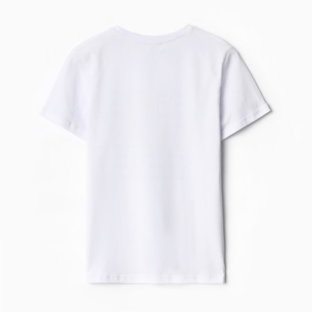 T -shirt female, white color, size 48-8