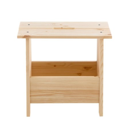 Stool with the storage department Perjohan, 49x25x45, a pine array-3