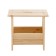 Stool with the storage department Perjohan, 49x25x45, a pine array