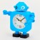 Clock - alarm clock "Robot" with an organizer, discrete move, D -6.5 cm, 12 x 15 cm, aa