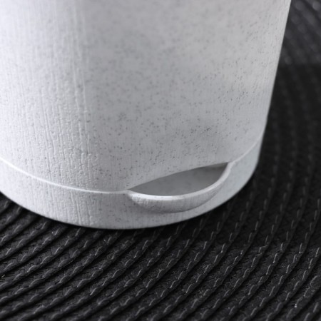 Flower pot with a basal watering “Alliance”, 0.4 l, d = 10 cm, h = 8.5 cm, color marble-3