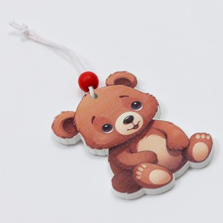 Set of suspensions in wooden gift packaging 12 pcs.13x13x2 cm-6