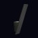 Sconces Citilux "Descart" CL704021N, 6x24 cm, 1x6W, LED, Black Color Black