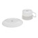 Tea Service Wy Eternal, 12 items, mug 250 ml 6 pcs, saucer 6 pcs, porcelain