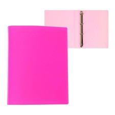 Folder on 4 rings A4, Calligrata, 40 mm, 500 μm, pink