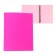 Folder on 4 rings A4, Calligrata, 40 mm, 500 μm, pink