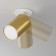 Technical C049CL-U-1WMG, 1xGU10, 10W, 5.2x5.2x12.5 cm, white and matte gold color
