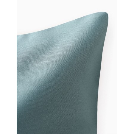 A set of pillowcases "Ethel" 70x70 cm - 2 pcs, emerald, 100% cotton, maco -satin-1