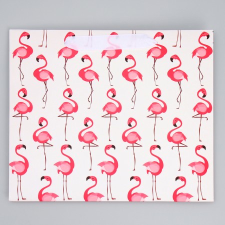 Package Gift Laminated Horizontal, Packaging, Flamingo, ML 27 x 23 x 11.5 cm-5