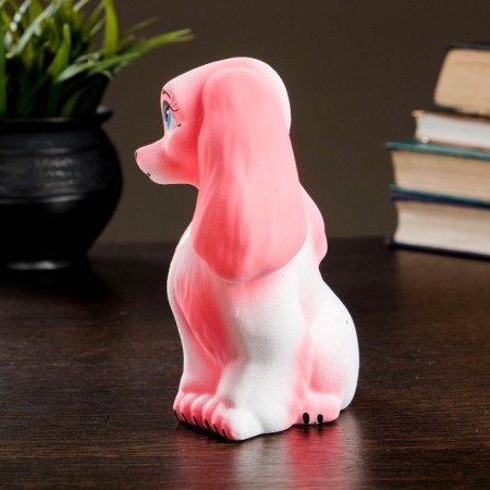 Poodle "Poodle" Pink, 11x7x14cm-1