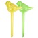 Auto -polywaves for indoor plants, a bird shape, a set of 2 pcs., Mix