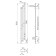 Electric towel Indigo Sky Pro, 1500x170 mm, timer, right, chrome