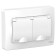 Double SE BLANCA, 16A, 250V, all, with salary, curtains, lid, IP44, white, Blnrs441121