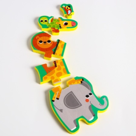 Soft puzzle for kids "Pyramid: Africa", 5 parts, crush me-2