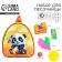 Gift set with a backpack + set of molds for games in the sand "Funny Panda"