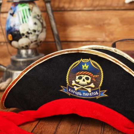 Pirate Hat "King of the Pirates", Children's, district. 52-54-2